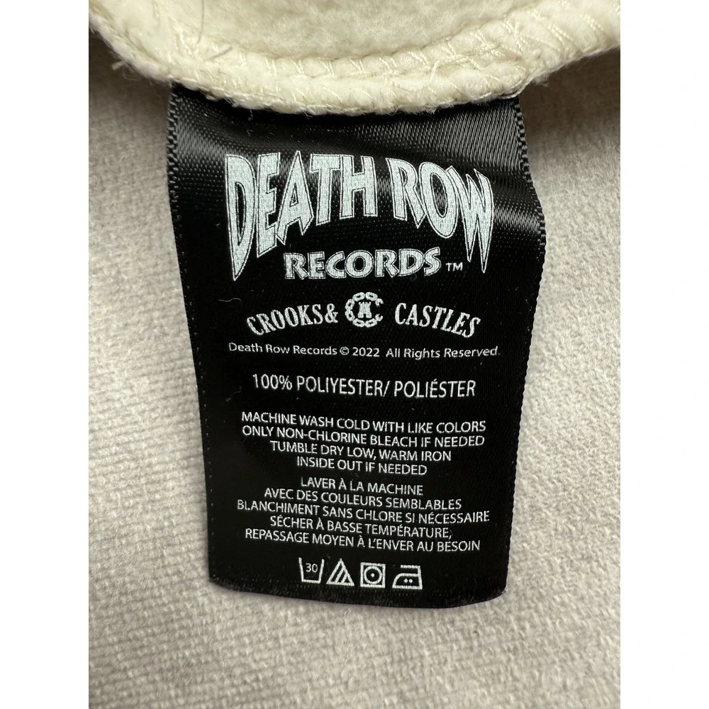 Crooks & Castles Death Row Records Pants Mens Large White Graphic Joggers 2022 - Picture 12 of 16